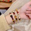 Sandalwood Multi-Bead Ethnic Zen Bracelet for Women In New Chinese Style
