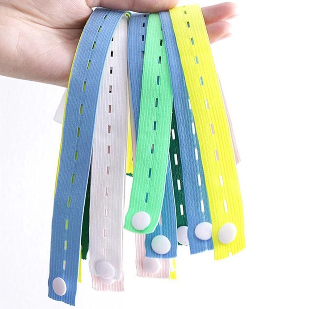 1/2/10/30Pcs Adjustable Closet Storage Strap Clothes Organizer Band Travel Clothes Storage