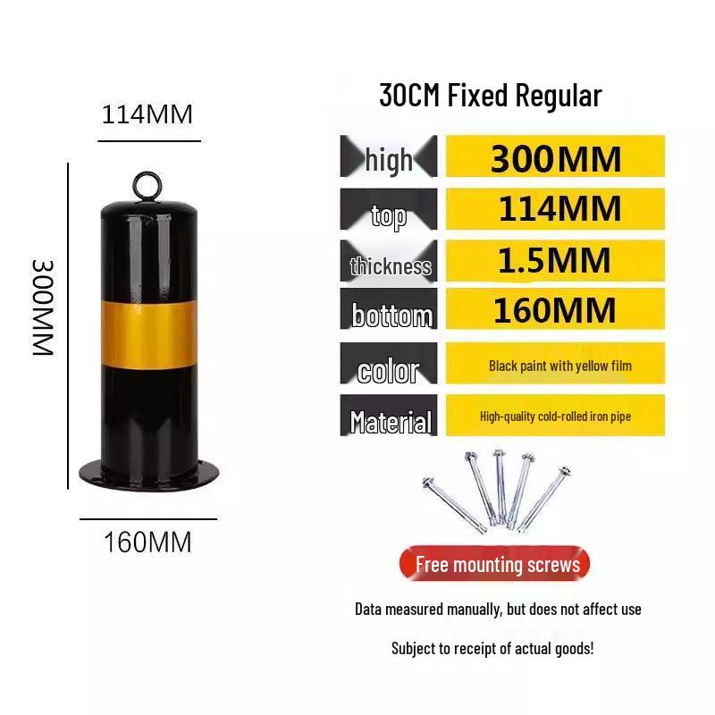 Thickened Steel Guardrail Posts & Anti-Collision Bollards - Road Barriers & Lane Dividers