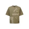 EVISU T-Shirts Men's Crew Neck Moderate Straight Fit 2ESHTM2TS591OSCT