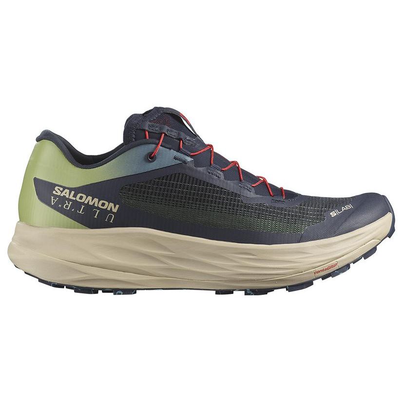 SALOMON Кроссовки унисекс S/Lab Ultra Sage Night Sky Blue Cameo-Blue L47480100