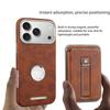 Съемный кошелек Кожаный чехол для IPhone 17 Pro Max Держатель для карт Air для IPhone 16 Pro 15 14 Plus 13 12 Магнитная крышка для телефона
