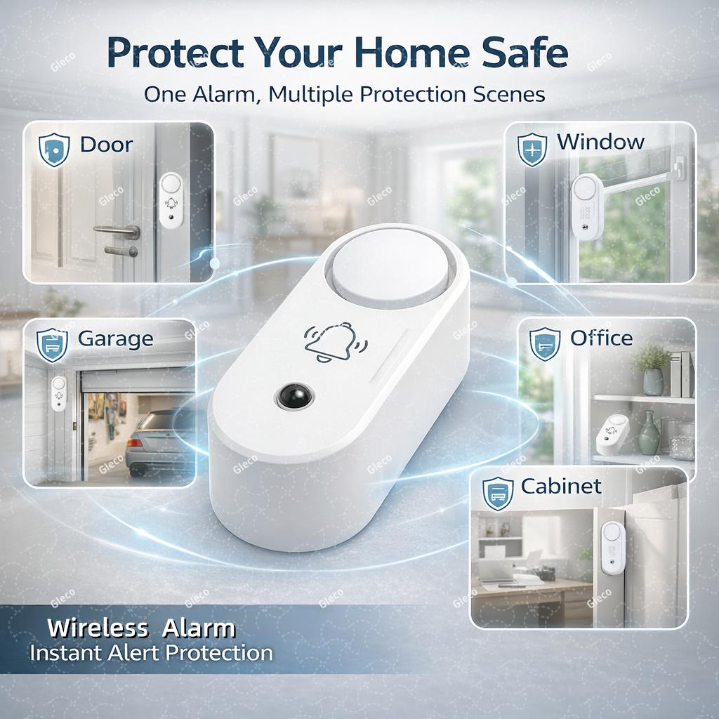 ZigBee Tuya Smart Siren Alarm Optional Vibration Detector 110dB Sound Light Home Linkage Security Alert Support 2MQTT Smart Life