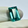 Natural Green Tourmaline Loose Gemstone 10.10 ct Baguette Shape October Birthday Birthstone