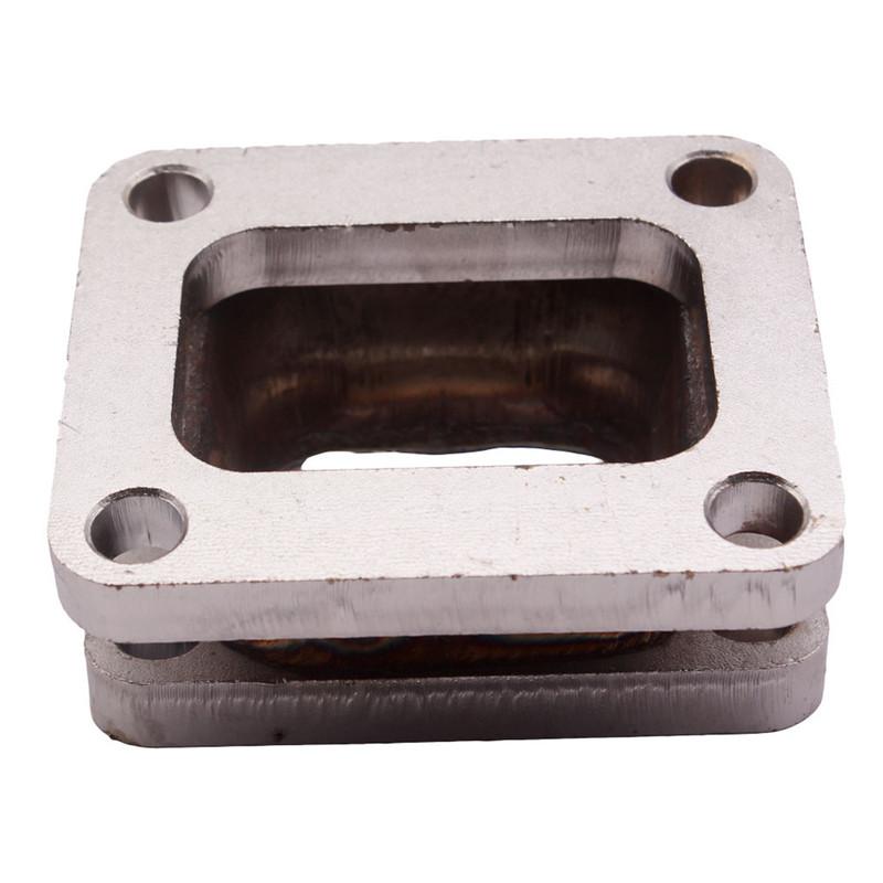 Turbo Exhaust Manifold Adapter Flange Cast Iron T3 to T4 Conversion Fitting for Car or Truck Turbo Installation