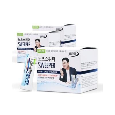 Порошок для очищения носа Nose Sweeper (300 пакетов) / Ли Санг-мин Очищающая пудра для носа