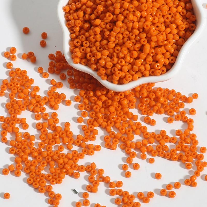 Свободные бусины, однотонный кулон из чешского стекла, сделай сам, для изготовления ювелирных изделий, ожерелье, браслет, 500-100 шт., 2-4 мм бусины