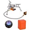 Pandatour Camping Gas Stove Outdoor Tourist Burner Big Power Heater Tourism Cooker Barbecue Tourism Supplies Picnic Folding