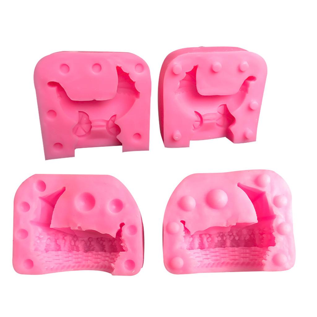 Silicone Fondant Molds Chocolate Mould Silicone Cake Moulds Baby Carriage Shaped Silicone Material Gift for Baking Lover