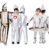 Enchanting Wizard Of Oz Tin Man Cosplay Costume For Adults And Kids In Silver