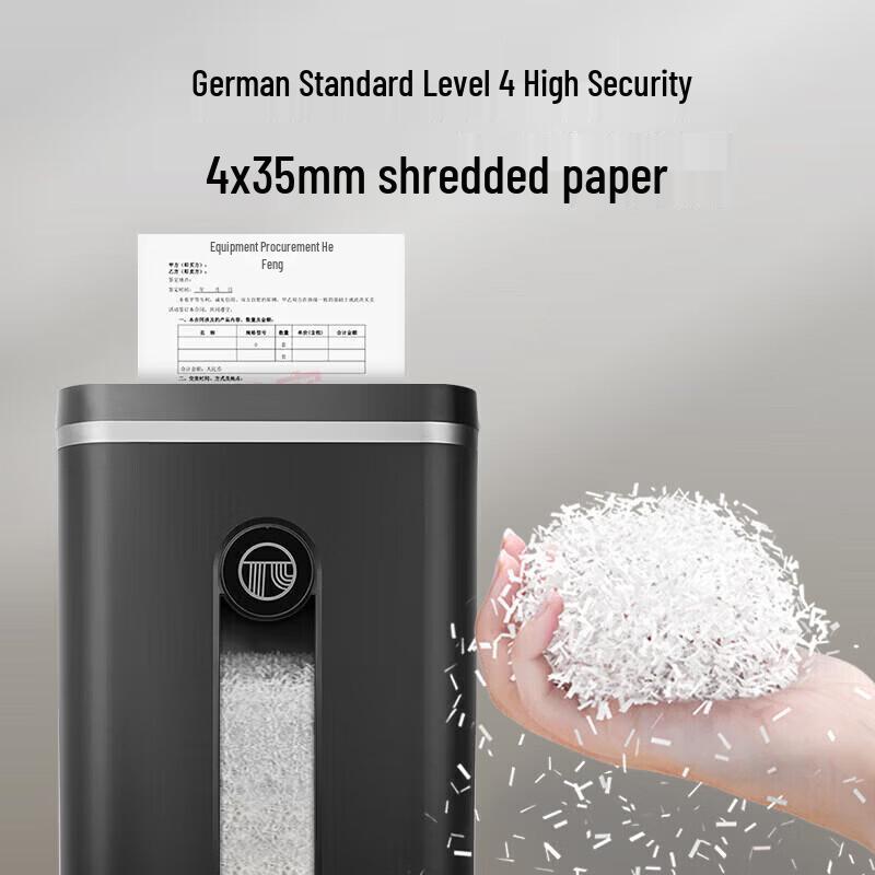 GEPAD Commercial Paper Shredder CN plug (adapter included)