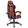 Gaming Chair - VIDAXL - Black and Red - Faux Leather - Adjustable Height - Optimal Comfort