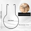Multi-Functional Hat Coat Hanger Organizer Hat Hook Car Metal Rack Car Cowboy Hat Holder  Auto