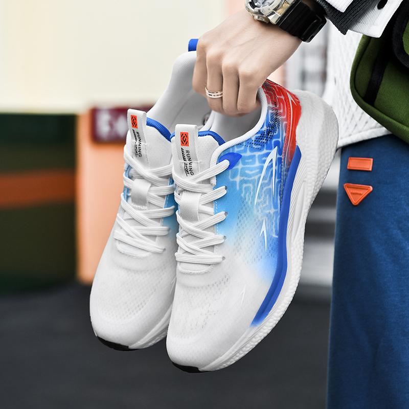 Дышащая мужская повседневная обувь Кроссовки Кроссовки для мужчин Спортивная обувь на открытом воздухе