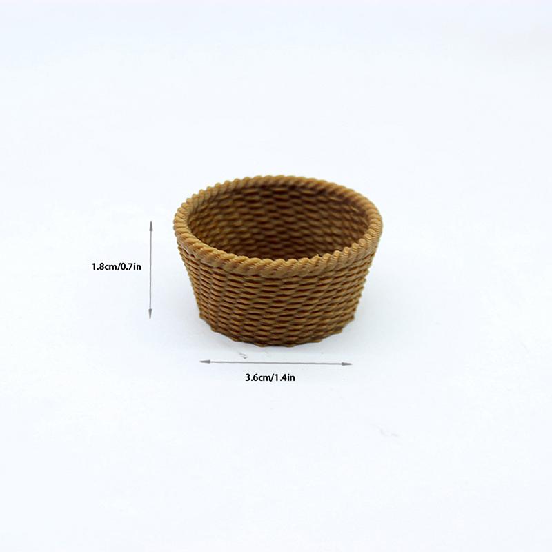 1:12 Кукольный домик Миниатюрный Миниатюрная Имитация Фруктовая Корзина Мебель Дом Модель Декор Игрушка Аксессуары для Кукольного Домика