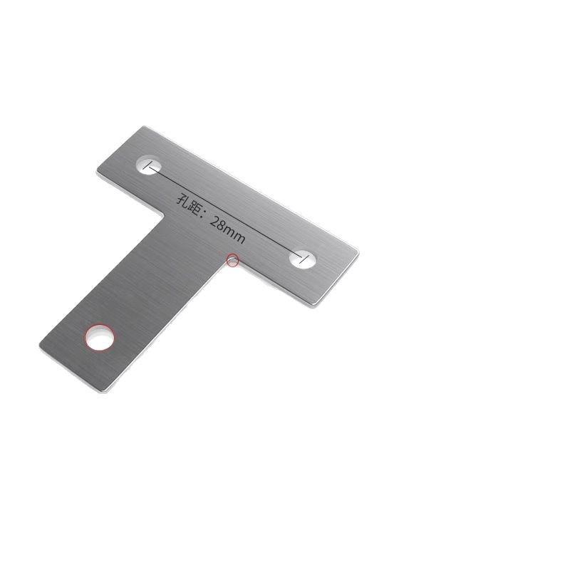 Соединительный уголок из нержавеющей стали L-образной формы