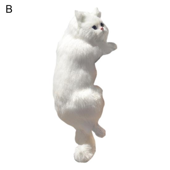 Cute Lightweight Great Allergy Free Lovely Simulation Stuffed Plush Cat Toy Simulation Cat