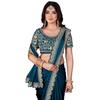 Women's Elegant Designer Sarees Premium Rangoli Fabric with Embellished Border, Lightweight and Stylish Ethnic Wear - Perfect for Parties,