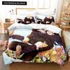 3D Anime Kawaii Girls Out Of The Blade Bedding Sets Duvet Cover Set With Pillowcase Twin Full Queen King Bedclothes Bed Linen