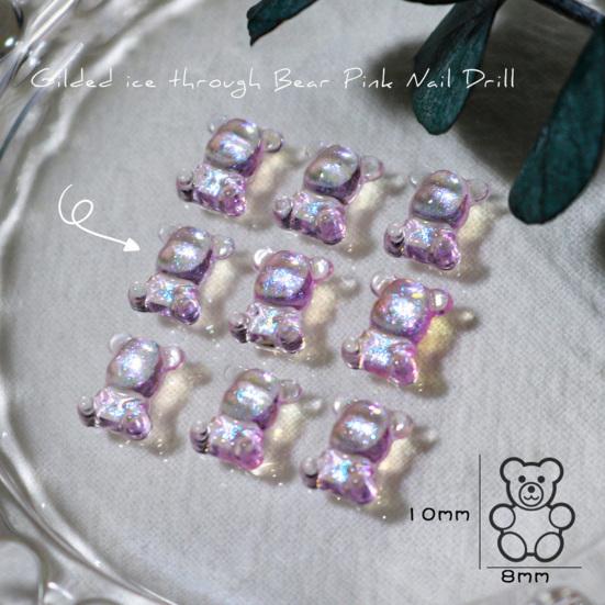 Изысканные стразы для ногтей, глянцевая смола, долговечная