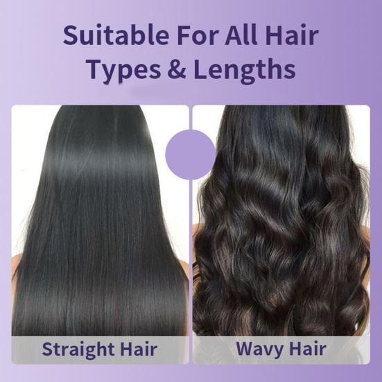 Wired Curling Brush 38MM LED Display Thermal Brush Fast Heating Negative Ion Round Brush Electric Hair Straightening Curling Wand Tools