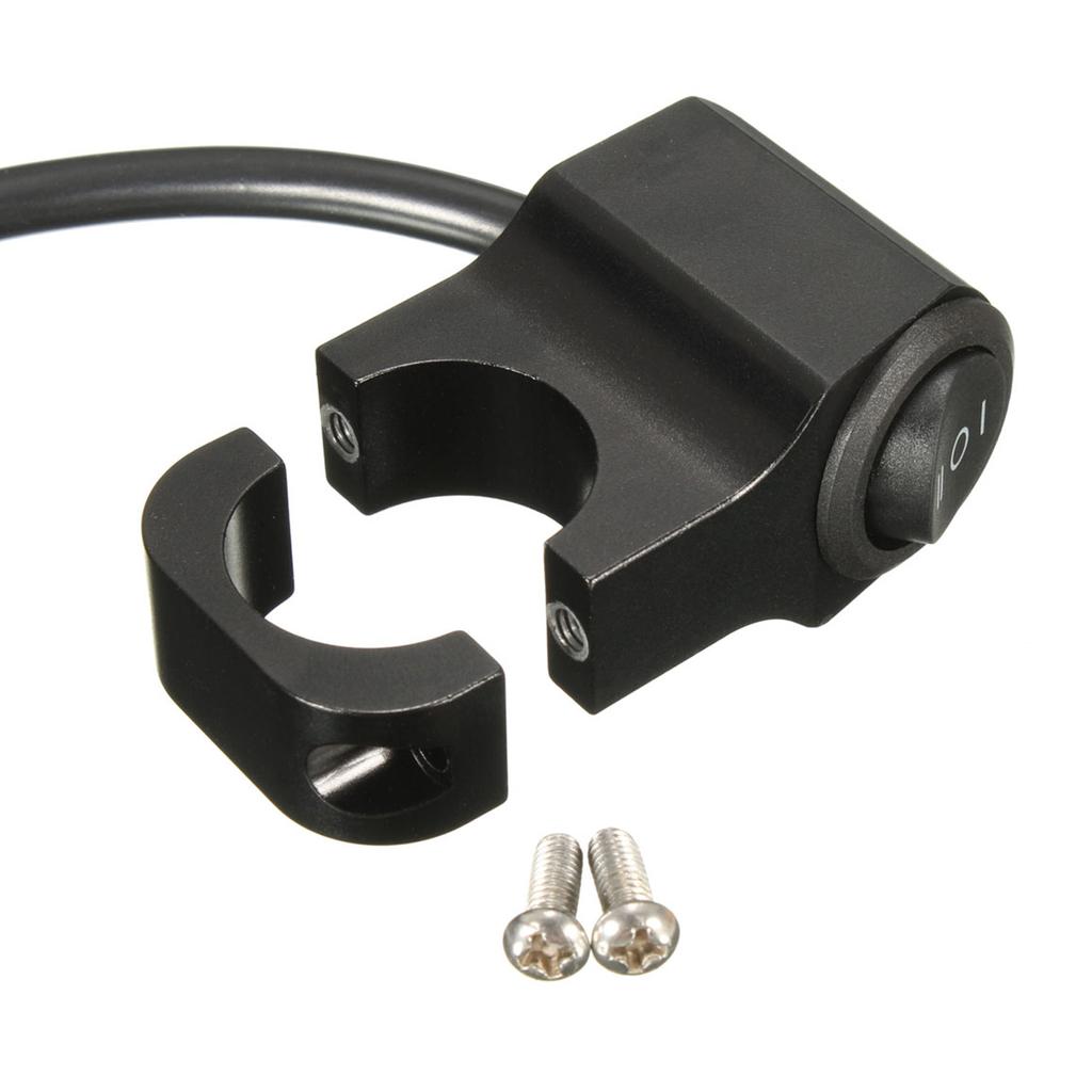 Motorcycle Handlebar On Off Switch Motorbike Replacement Toggle 12V Headlights Replacement Toggle 12V Dirtbike Lightbar Repair Parts