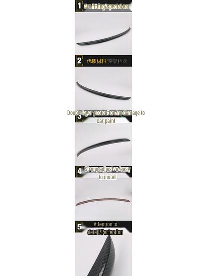 16 Buick LaCrosse Rear Wing Trim: Anti-Scratch & Collision Decorative Patch