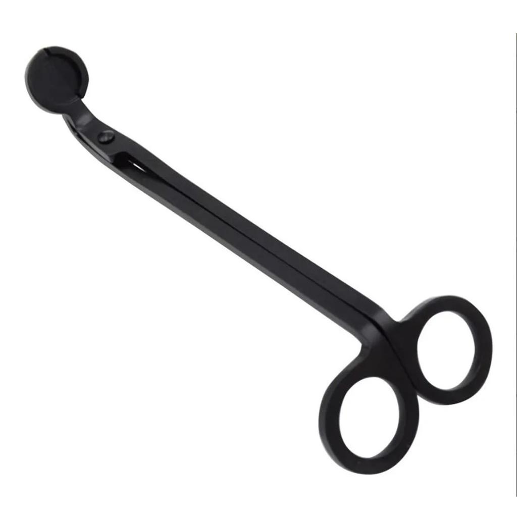 Триммер для фитиля свечи, ножницы для обрезки масляной лампы, крючок для уничтожения свечей, инструмент для стрижки, черный