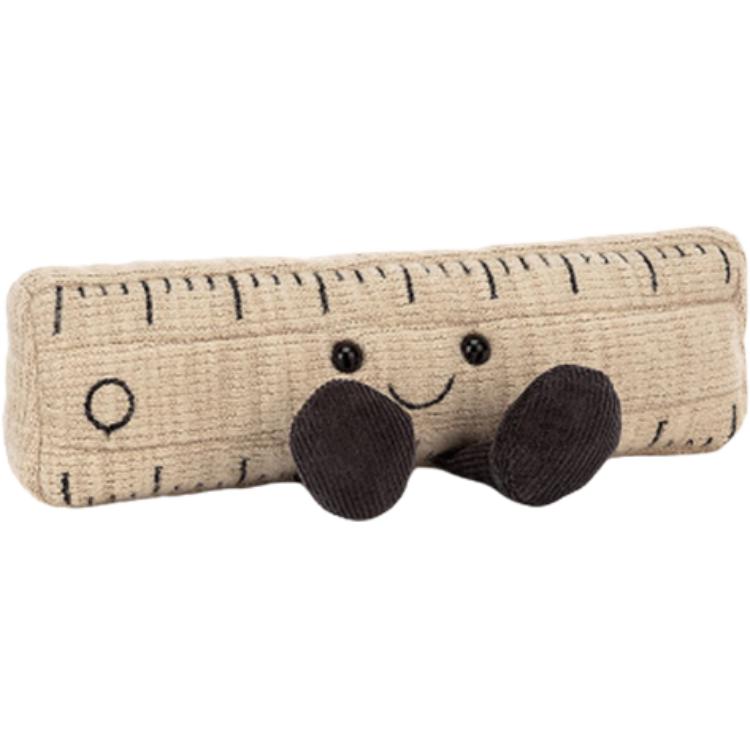 Jellycat Коллекция Веселых Предметов Линейка Куклы Плюшевая Кукла Высотой 6 см