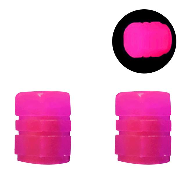 Универсальная светящаяся крышка клапана шины, ступица колеса автомобиля, светящаяся пылезащитная декоративная крышка насадки на обод шины для мотоцикла, велосипеда