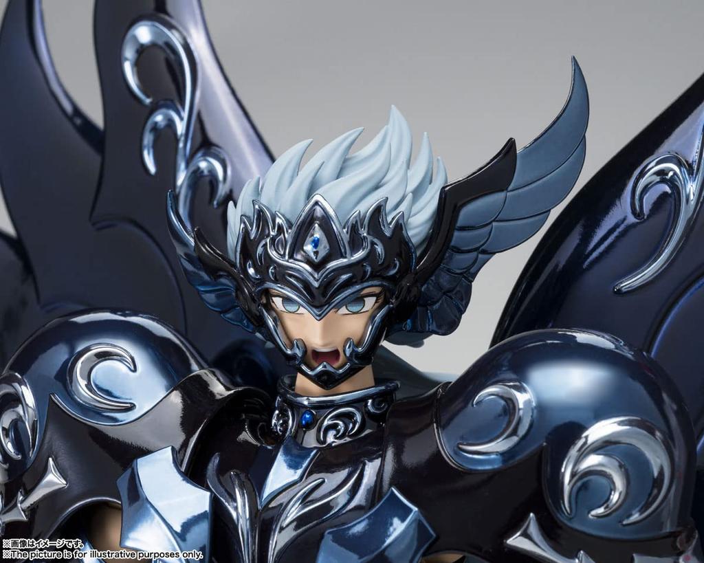 TAMASHII NATIONS Saint Cloth Myth EX Saint Seiya Бог Смерти Танатос 180 мм Окрашенная Подвижная Фигурка Прибл.. АБС и ПВХ и литье под давлением