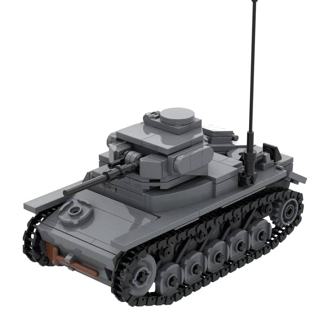 Немецкий танк времен Второй мировой войны Panzer I II III IV Flakpanzer MK103 Военный конструктор Армейские кирпичики Набор для сборки Совместимый с брендами