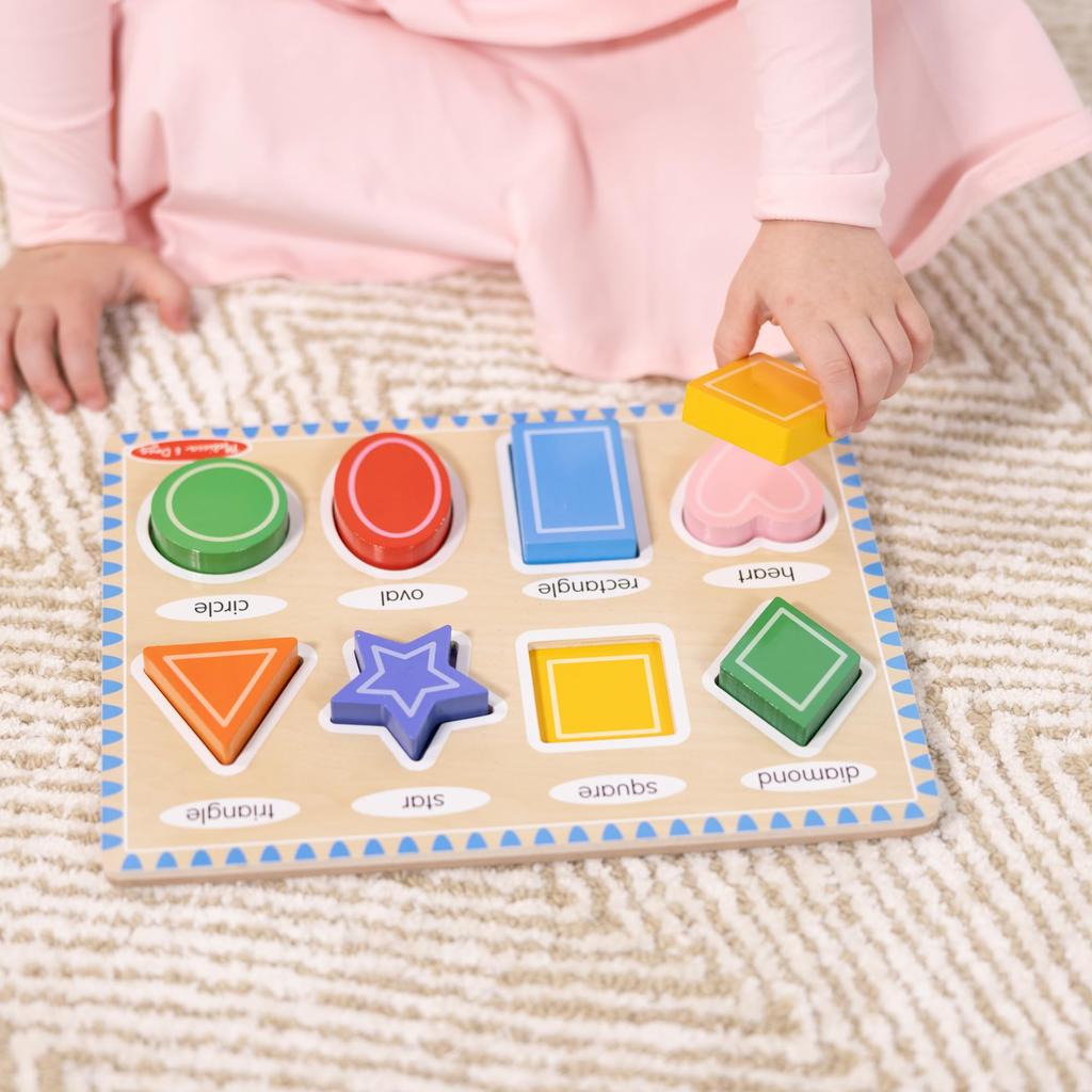 Melissa & Doug Shapes Chunky Puzzle 3730