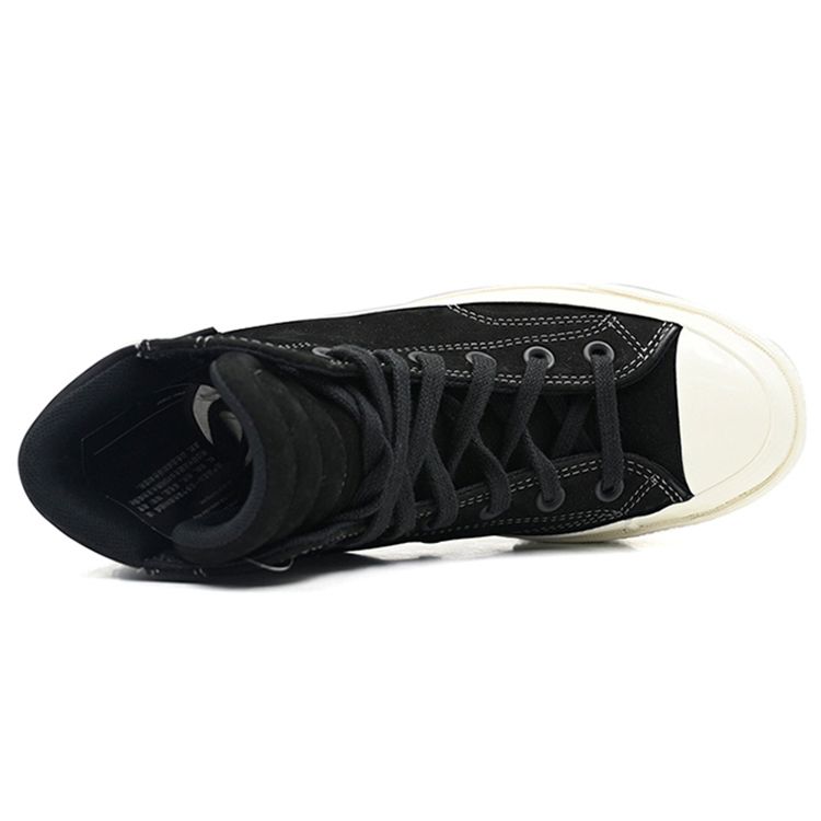 Converse Chuck 70 Стелька с амортизацией Высокие Черные Черный Белый Самец/Самка 170266C