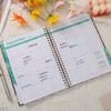 Coil Notebook A5 Weekly Monthly Planner Portable Daily Schedule Book  School Office Supplies