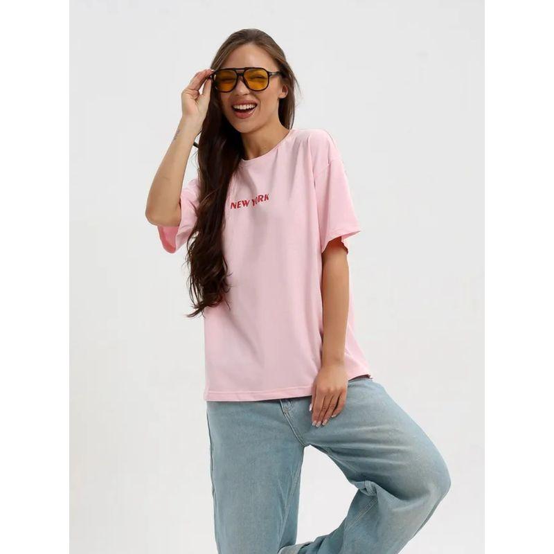 Western Style New Fashion Casual Loose Print Short Sleeve T-shirt Top Printed Cotton T-shirt