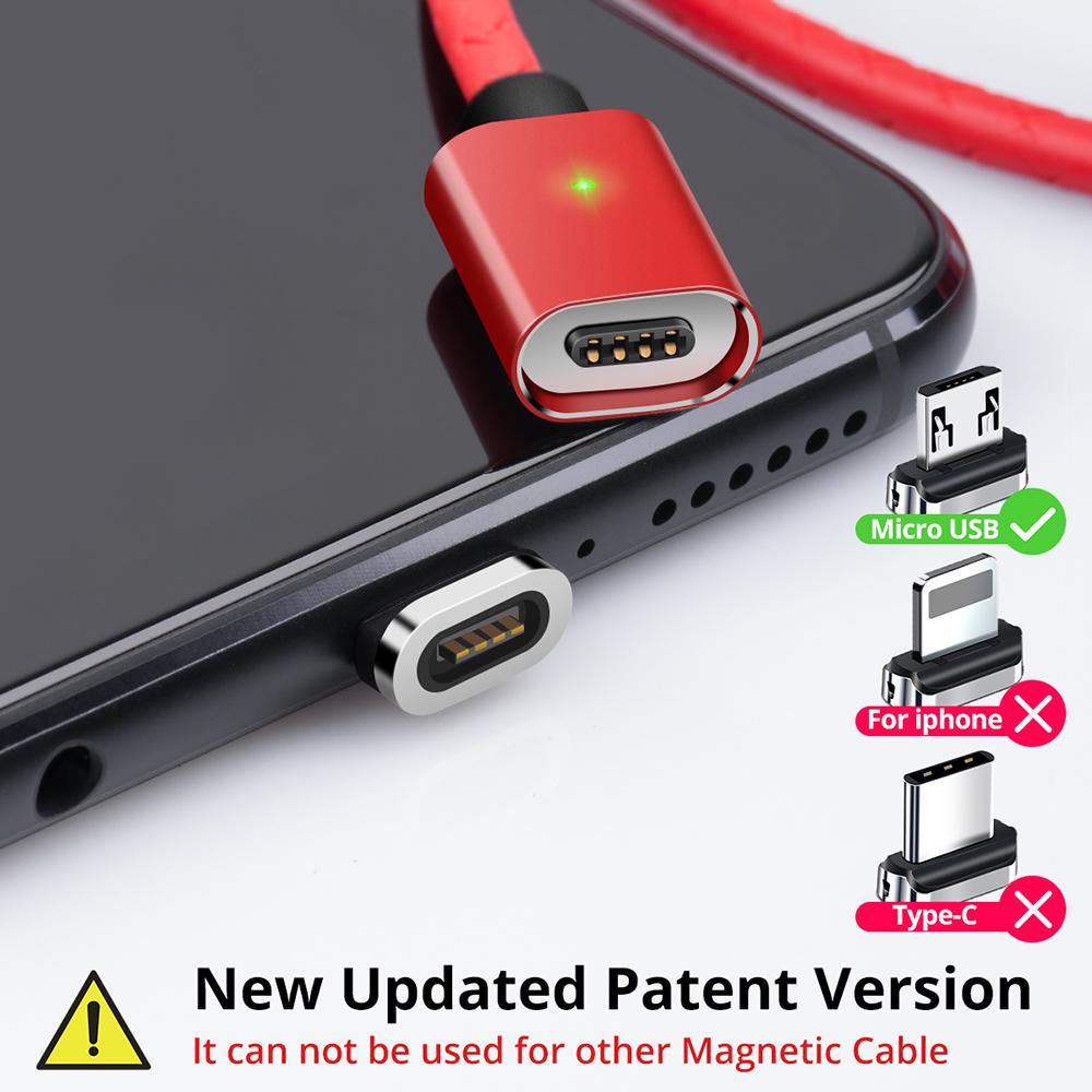 Charger Plug Adapter Magnetic Cable Connector Tips Head Dust Plug Micro USB Plug For Android