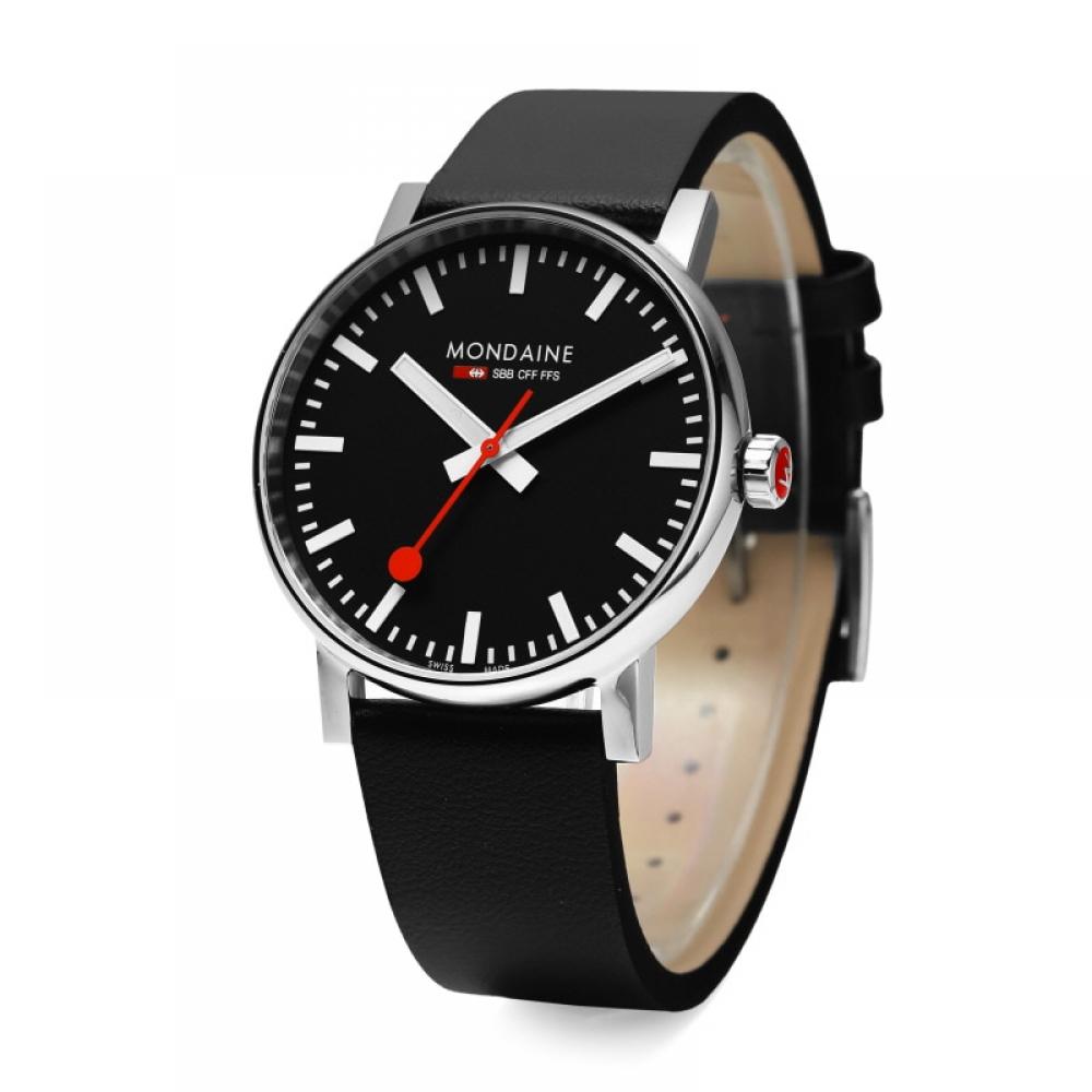 Mondaine MSe.43120.lb железнодорожные Evo 2 веганские мужские кожаные часы