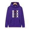 Fun BOX Print Autumn And Winter Fashion Men's And Women's Outdoor Sports Casual Men's Pullover