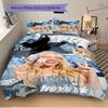 3Pcs Freya Skye'S Artistic Collage Bedding Sets For All Sizes New 3D Printed Bed Cover Comforter Duvet Cover Pillowcase Bedroom Decoration
