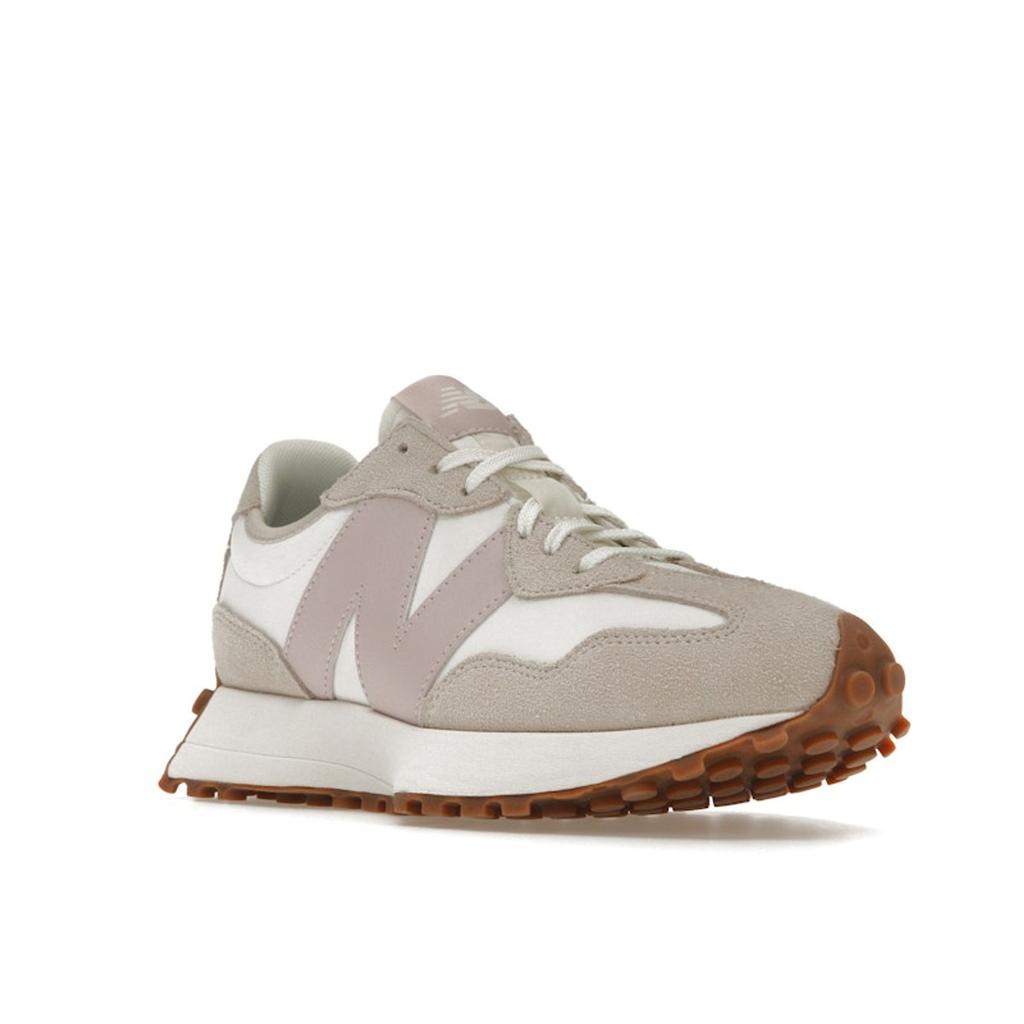 New Balance 327 Sea Salt Pink Haze Женские кроссовки белые WS327AL