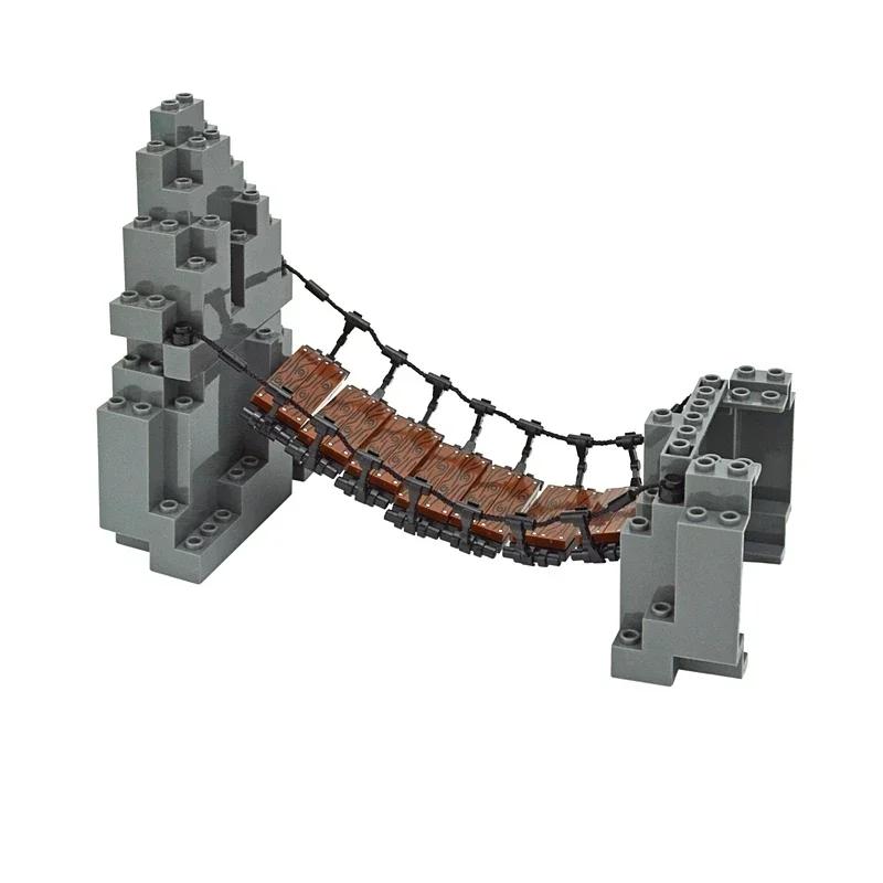 Конструктор MOC Строительные Блоки Строительство Каменная Панель 6082 6083 23996 47847 Альпинарий Сад Горы Холм Камень Креативный Город Кирпичи Игрушки
