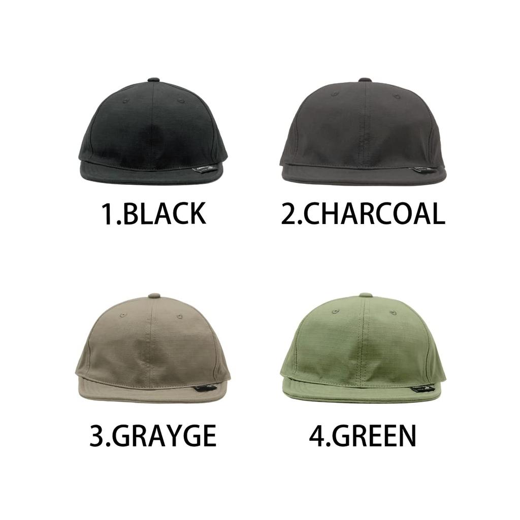 Basic Enchi Cordura NYCO Short Japanese Stretch Short One Size Fits Beige Cap, Cordura, Fabric, Ripstop, Hat, Brim, Men's, Women's, All,