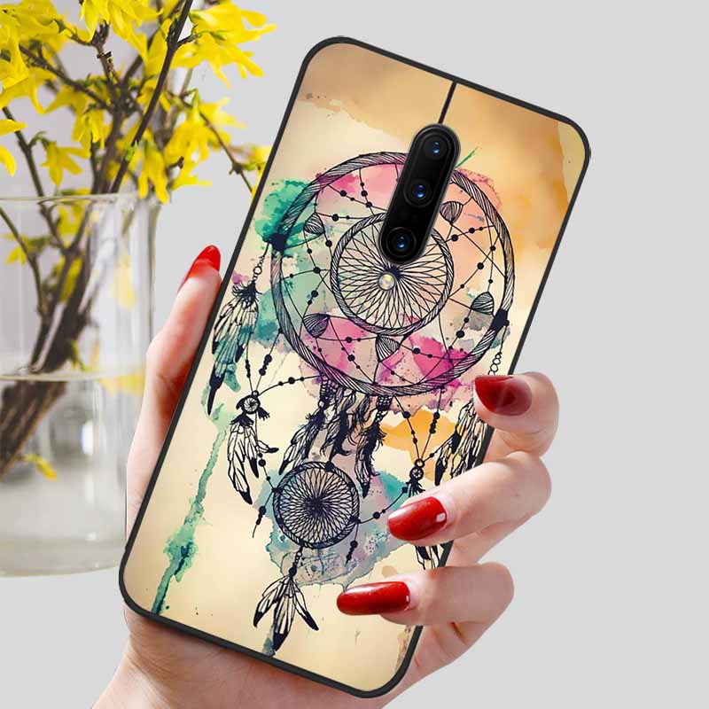 Phone Cover For Oneplus 7 Pro Case Lovely Printed TPU Silicon Soft Capa On for One Plus 7 7T Pro Oneplus7 7Pro Protection Covers