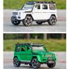 Масштаб 1/32 Benz G550, литая под давлением модель автомобиля, игрушечный автомобиль с откатным механизмом, звуком и светом для детей, коллекция подарков для мальчиков и девочек