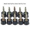 10Pcs Heel Repair Tips Pins Shoes Tips Taps Dowel Lifts Replacement Shoe Repair