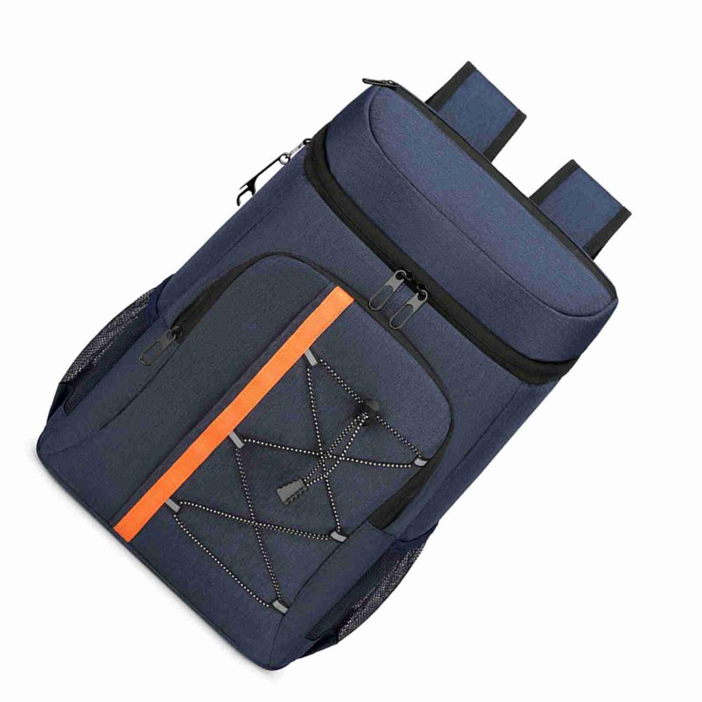 Insulated Cooler Backpack Aluminum Foil Thermal Backpack Picnic Cooler Bag for Camping