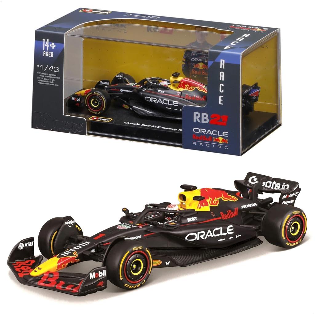 Bburago 2025 Модель Серия Signature F1 Oracle Red Bull Racing RB21 Макс Ферстаппен Гонночный Спортивный Автомобиль Миниатюра Литая Модель Готовый Продукт 1/43 №1 /