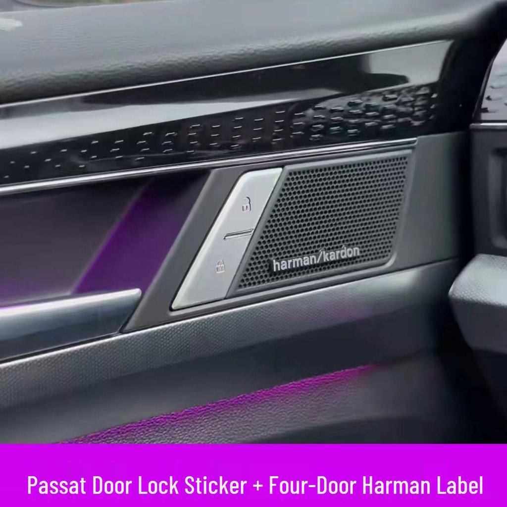 Passat Magotan CC Автомобильная Аудио Система Harman Kardon Динамик Кнопка Декоративные Наклейки