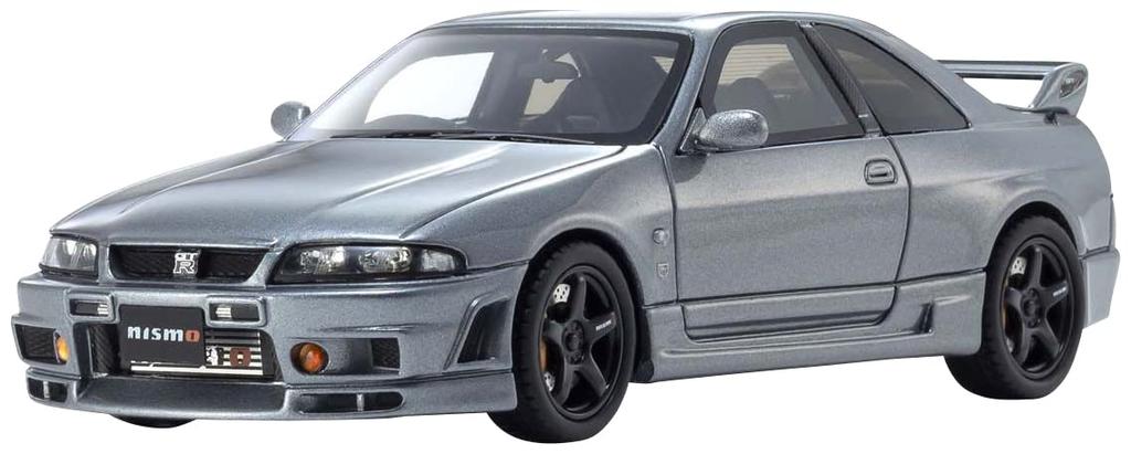Kyosho Original Nissan Skyline R33 Nismo Grand Touring Car Gray Finished Product KSR43109GR 1/43 GT-R
